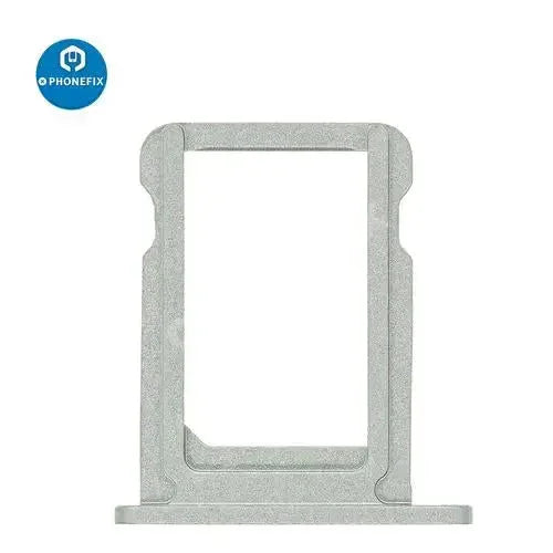 iPad Air/Pro/Mini SIM card tray holder replacement by PHONEFIX, showing a small black tray for iPad SIM card slot.