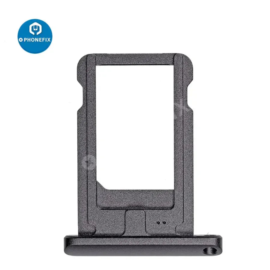PHONEFIX iPad SIM card tray holder replacement for iPad Air, Pro, Mini series, showing the tray and tools in the image.
