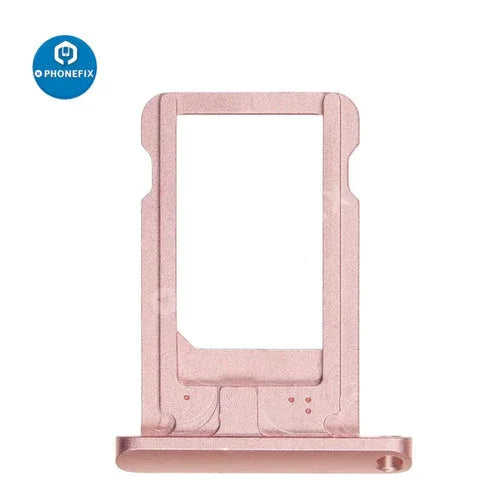 PhoneFix iPad SIM card tray holder replacement for iPad Air, Pro, and Mini series, showing the tray and surrounding components.