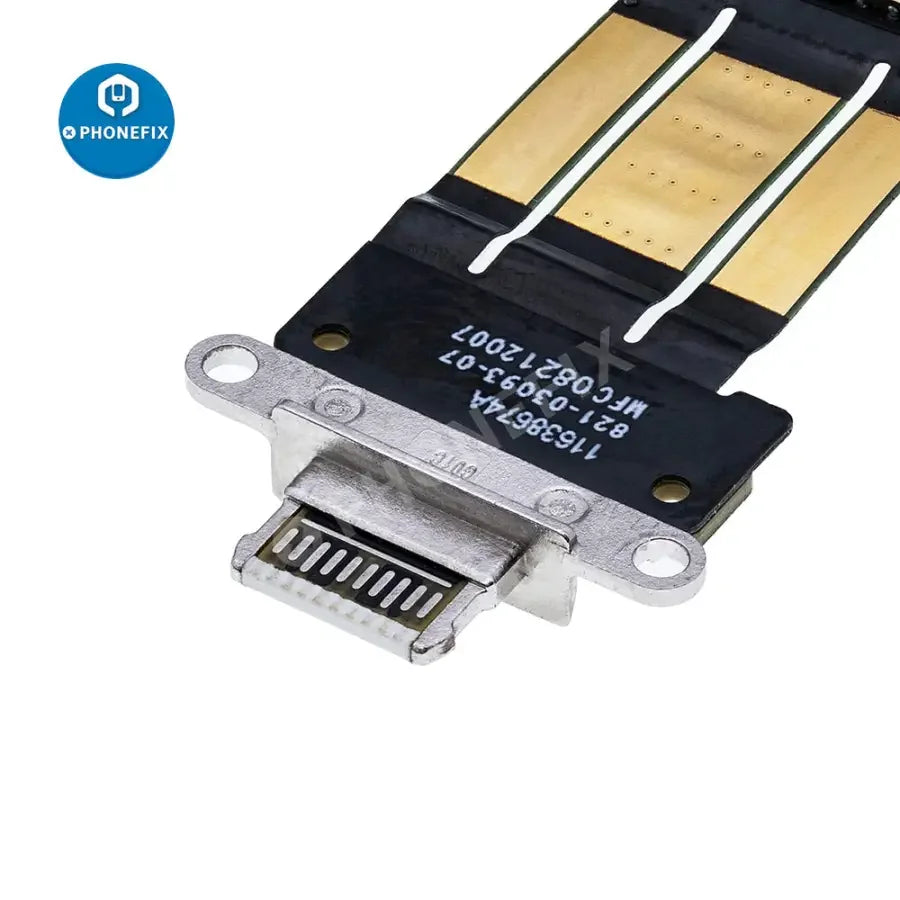 Replacement USB charging port flex cable for iPad Pro 11 3rd gen and 12.9 5th gen, compatible with iPad accessories by PHONEFIX.