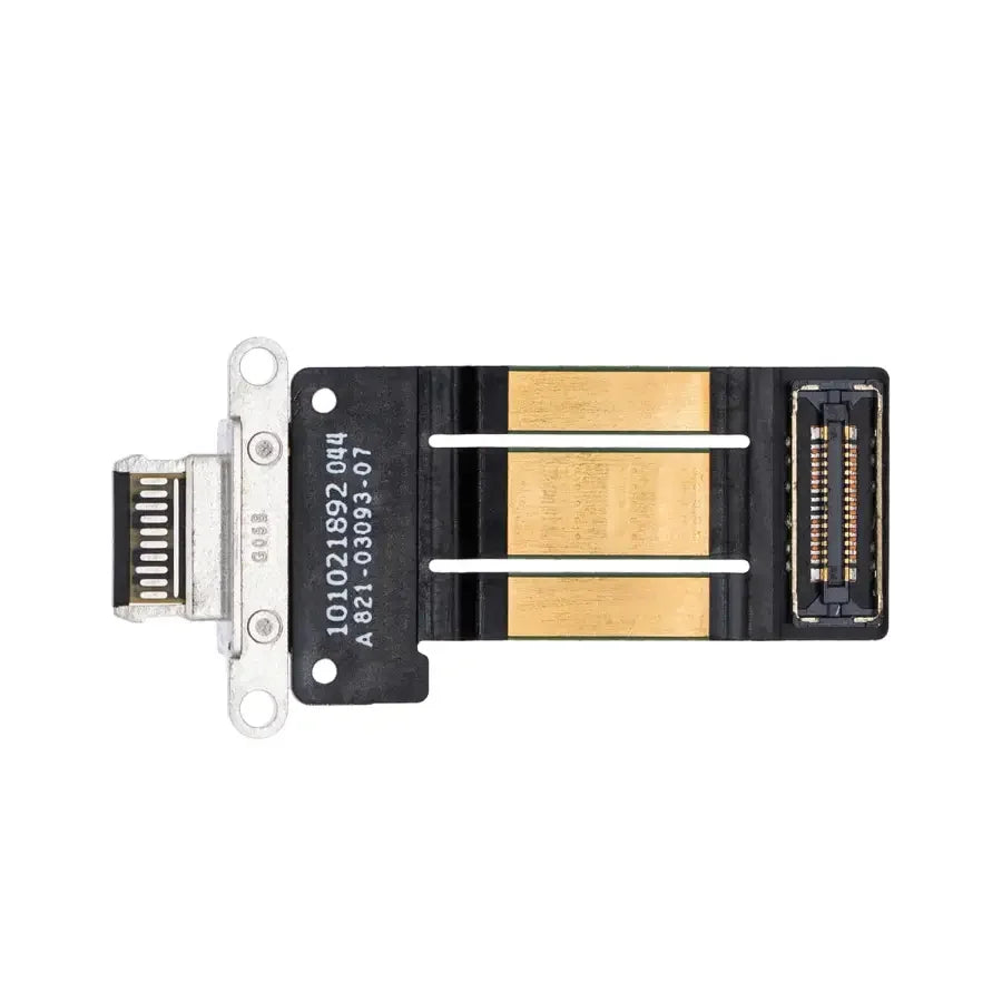 Replacement USB charging port flex cable for iPad Pro 11 3rd gen and 12.9 5th gen, compatible iPad accessories from PHONEFIX.