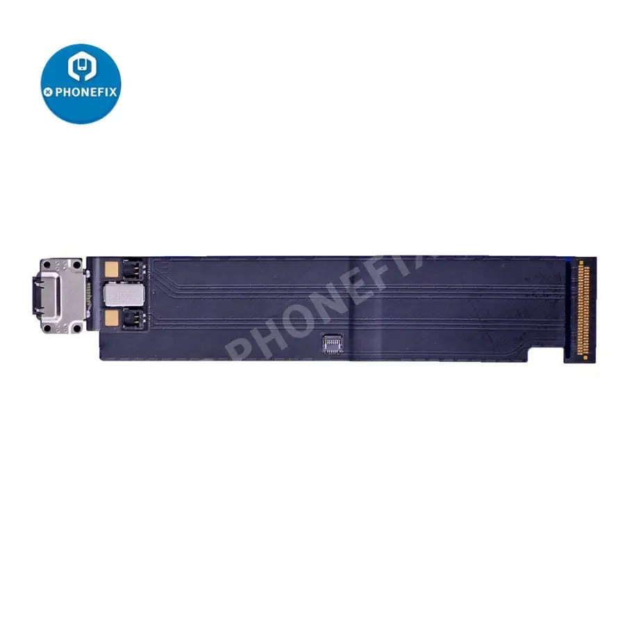 White iPad Pro 12.9-inch USB charging connector flex cable with WLAN and cellular version for iPad accessories by PHONEFIX.