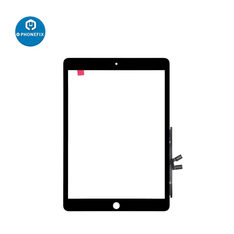 iPad 10.2" 9th generation touchscreen digitizer replacement by PHONEFIX, showing a new iPad screen for repair.
