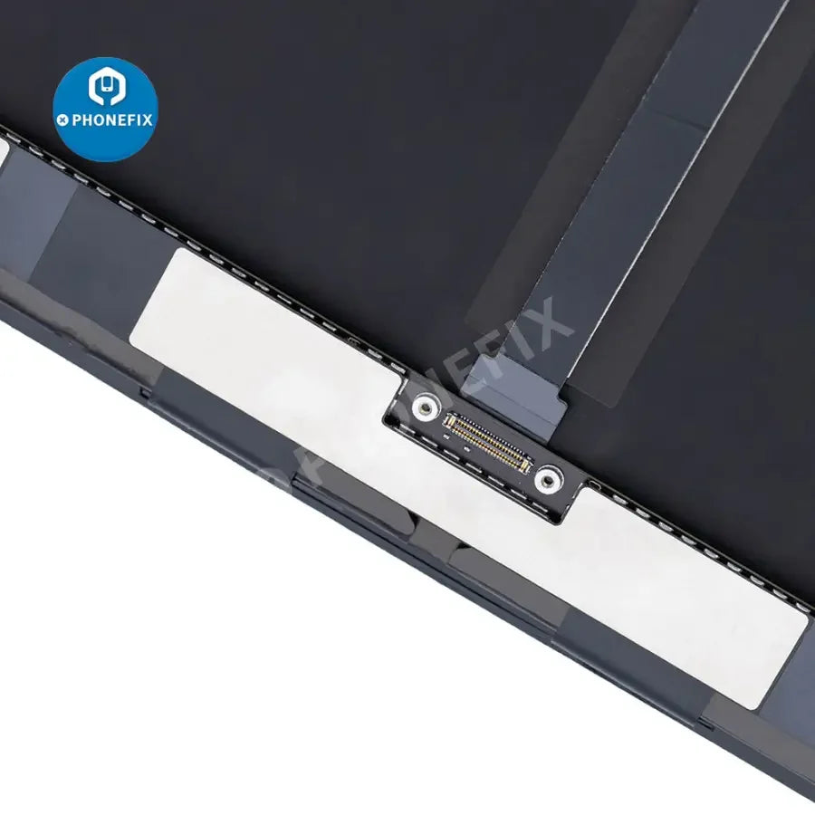 iPad Pro 12.9-inch 5th Gen LCD display touch screen digitizer assembly by PHONEFIX, showing the replacement screen for iPad repair.
