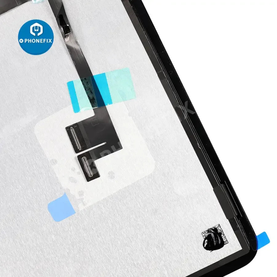 iPad Pro 11-inch first and second generation LCD with digitizer assembly replacement by PHONEFIX, showing the screen and digitizer components