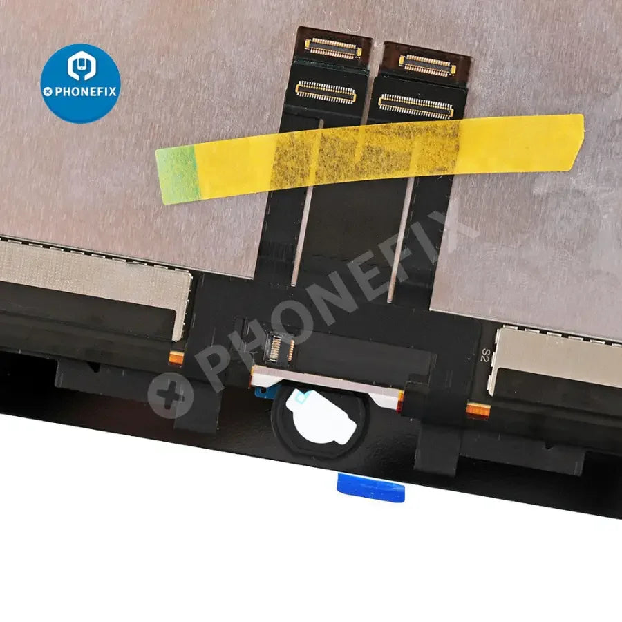 iPad Pro 10.5-inch LCD screen and digitizer assembly replacement by PHONEFIX, showing the assembled display component.