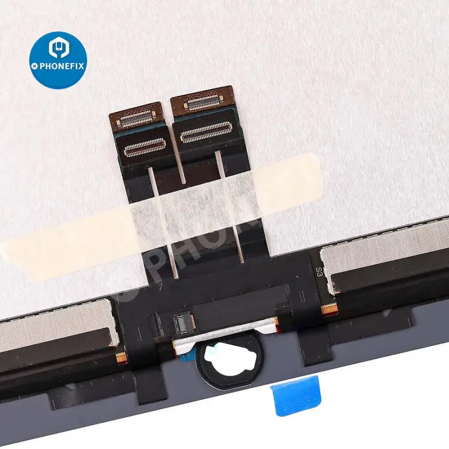 iPad Pro 10.5-inch LCD screen and digitizer assembly replacement by PHONEFIX, showing the assembled display and touch digitizer.