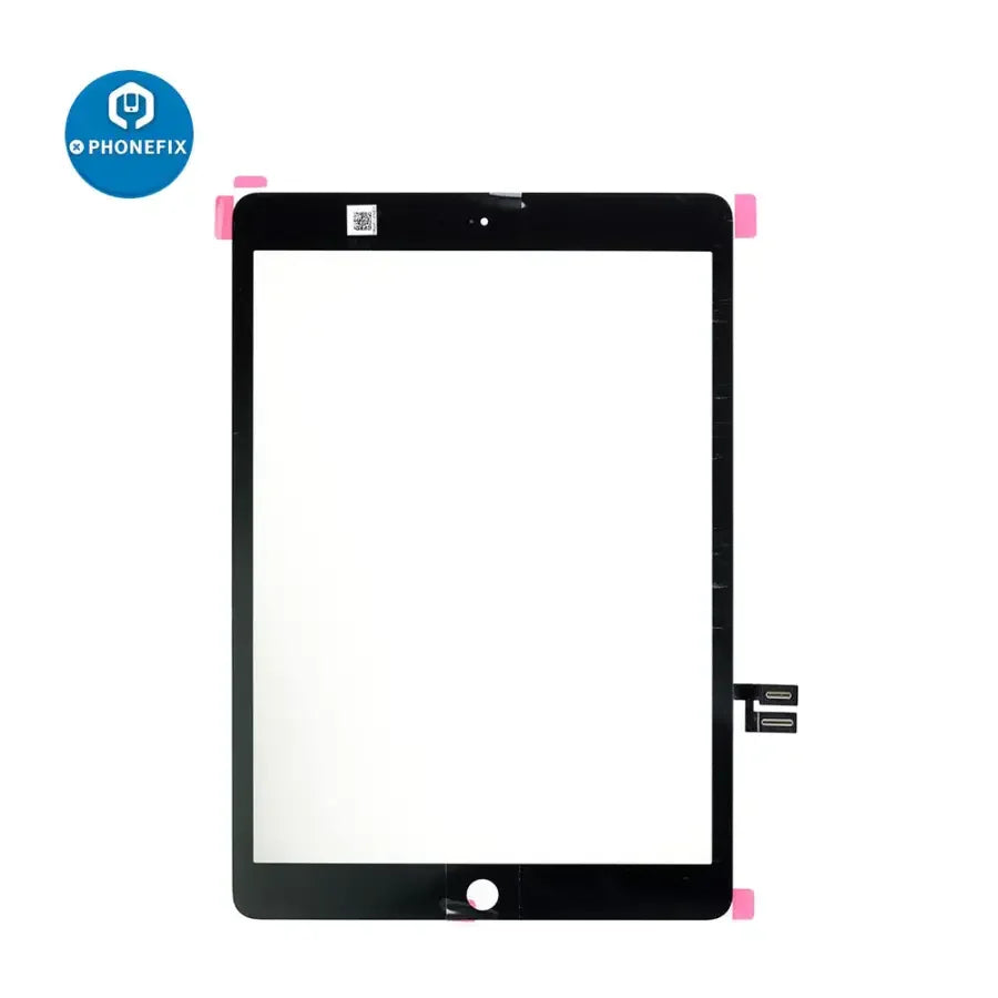 iPad 10.2-inch 7th/8th generation touch screen digitizer replacement by PHONEFIX, showing the replacement digitizer for iPad.
