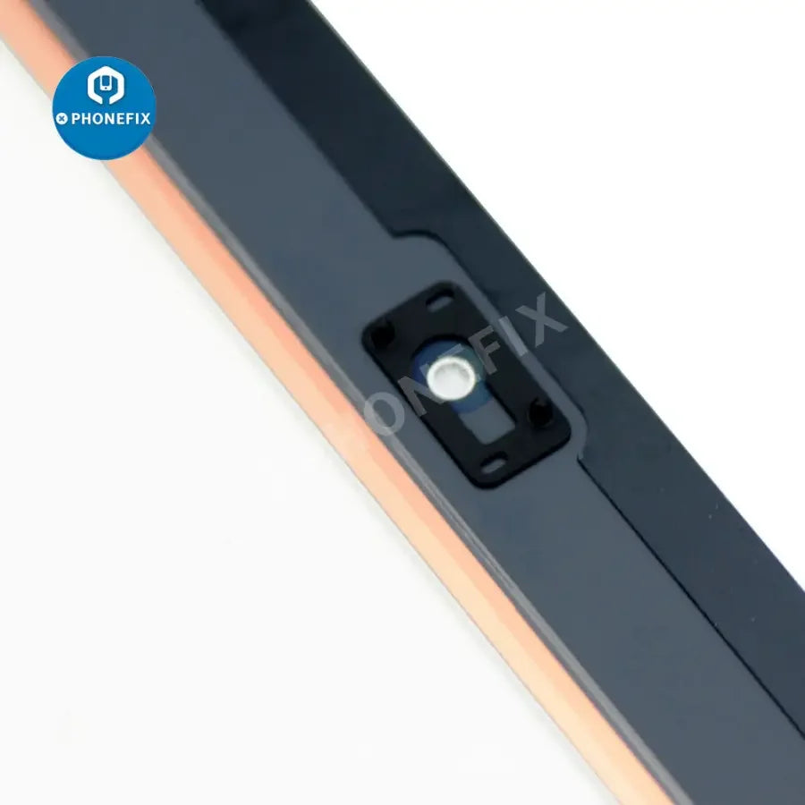 iPad Air touch screen assembly replacement by PHONEFIX, showing the new digitizer and display for easy installation.