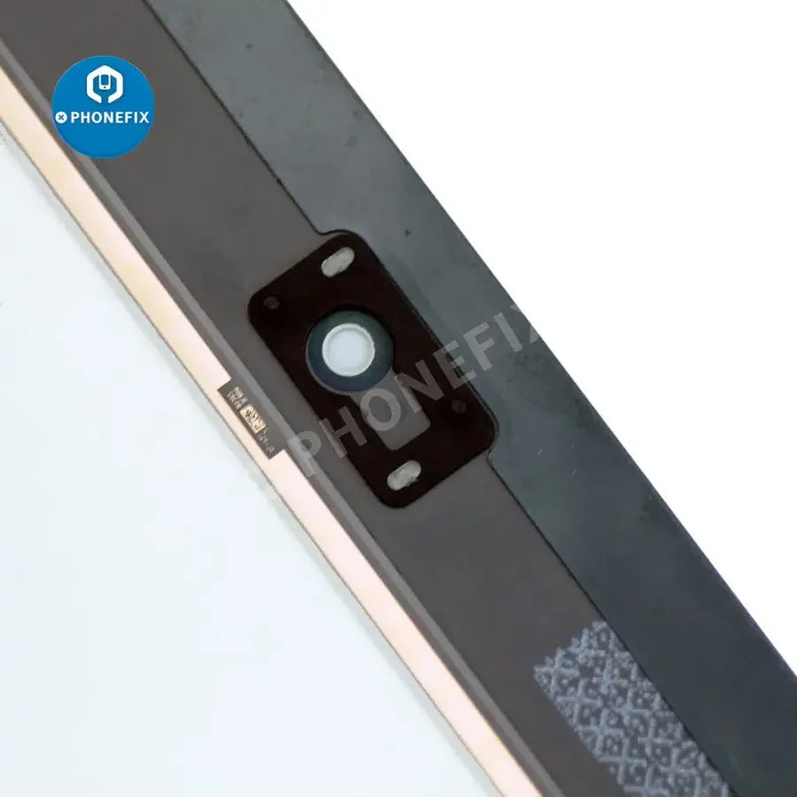 iPad Mini 1/2 digitizer assembly replacement by PHONEFIX, showing the new screen component for iPad repair.