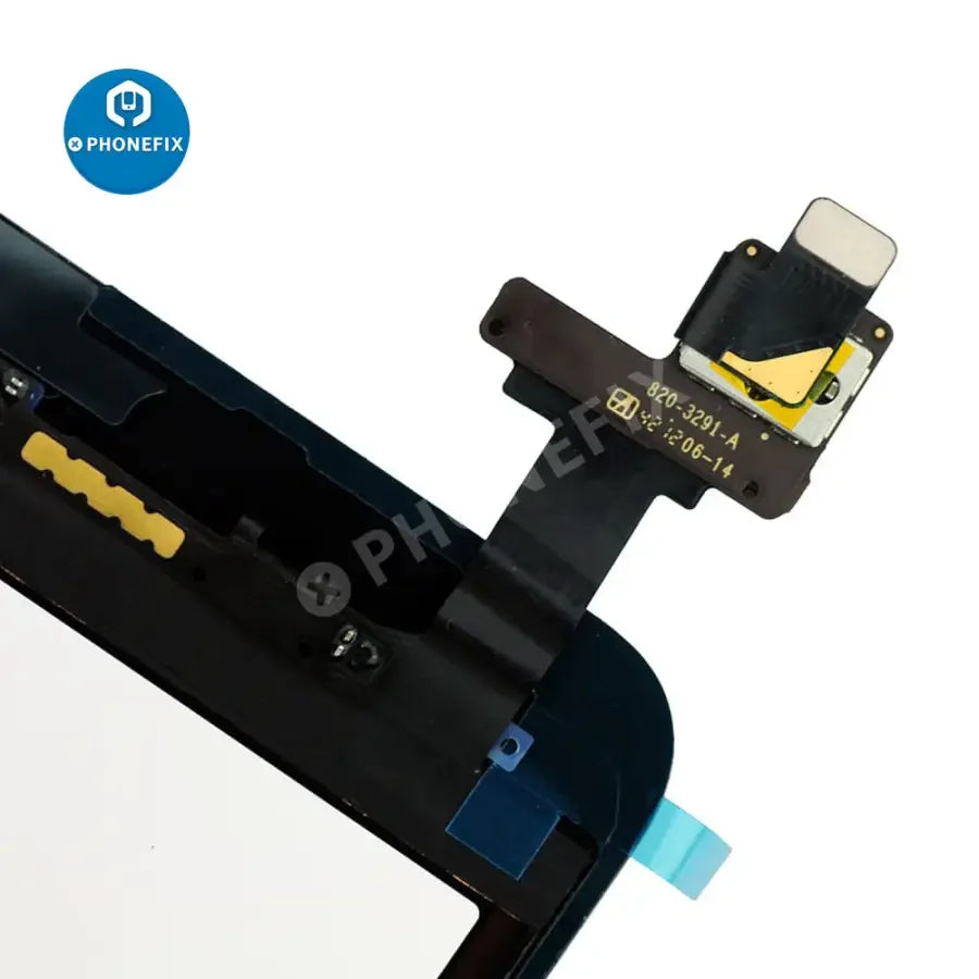 iPad Mini 1/2 digitizer assembly replacement by PHONEFIX, showing the replacement screen component for iPad Mini repair.