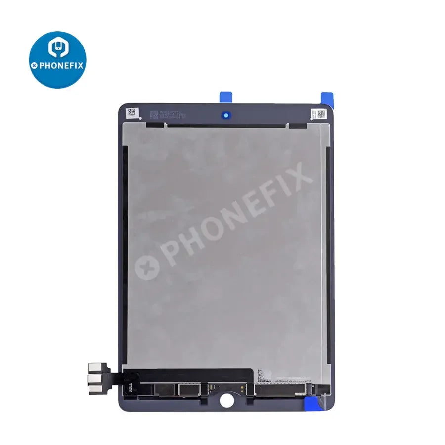 White LCD with digitizer assembly replacement for iPad Pro 12.9" by PHONEFIX, showing the screen and digitizer components.
