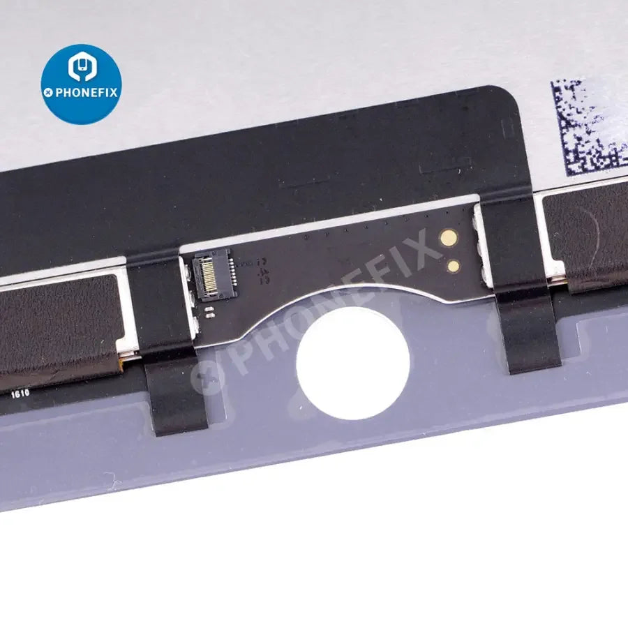 White LCD and digitizer assembly replacement for iPad Pro 12.9 inch, compatible with PHONEFIX iPad screen replacement.