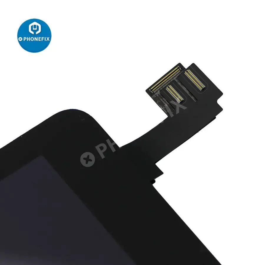 iPad Air 2 LCD screen with digitizer assembly replacement by PHONEFIX, without home button, for easy iPad repair.