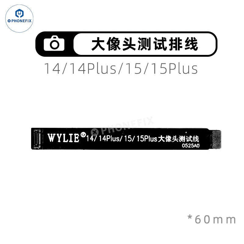 WYLIE iPhone X to Pro Max rear camera extension test FPC cable, flexible connector for iPhone accessories, by PHONEFIX