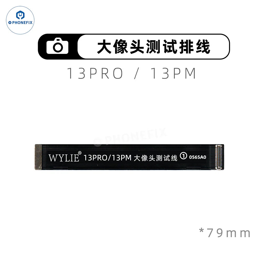 WYLIE rear camera extension test FPC cable for iPhone X to 17 Pro Max, compatible iPhone accessories by PHONEFIX