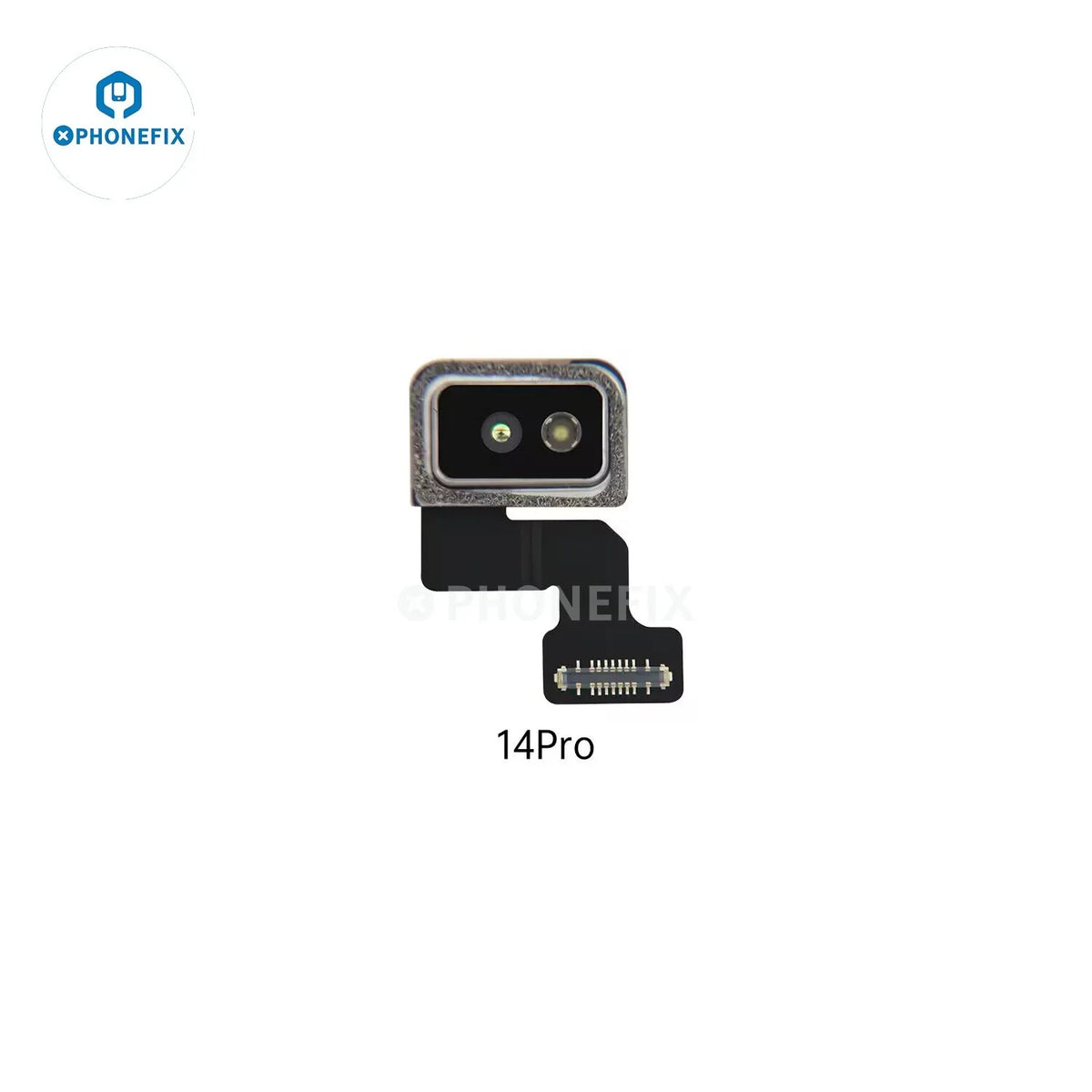PHONEFIX JCID programmable LiDAR radar FPC for iPhone 14 Pro rear camera repair accessory, fixing camera issue.