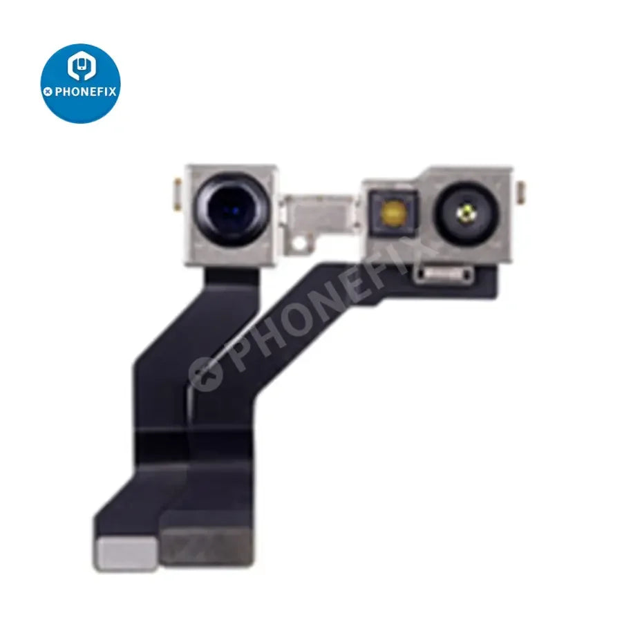 iPhone 13 series rear camera, front-facing camera, and vibration motor replacement parts by PHONEFIX for iPhone accessories.