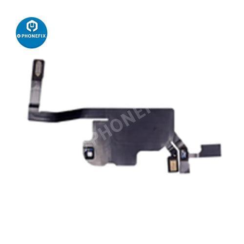 iPhone 13 series rear and front-facing camera with vibration motor, PHONEFIX accessory for iPhone 13 replacement or repair.
