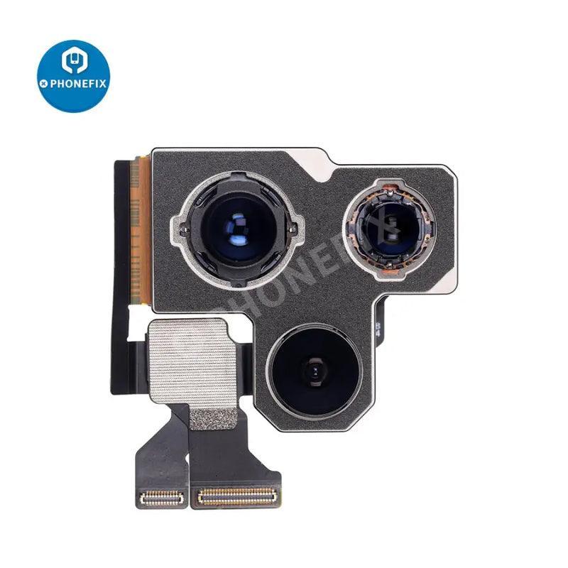 iPhone 13 series rear and front-facing cameras with vibration motor replacement for iPhone accessories by PHONEFIX.