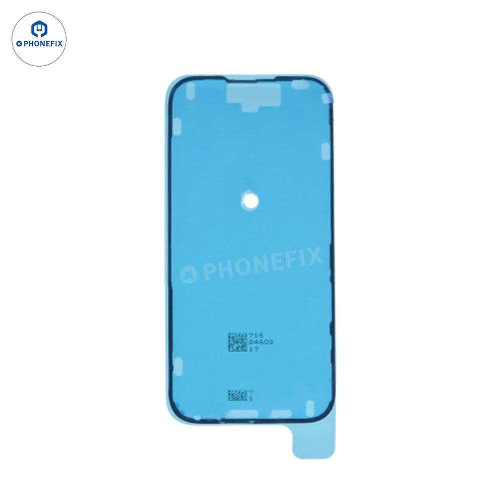 iPhone 15-16 Pro Max waterproof screen sealing adhesive sticker from PHONEFIX, designed to protect and secure the device screen.
