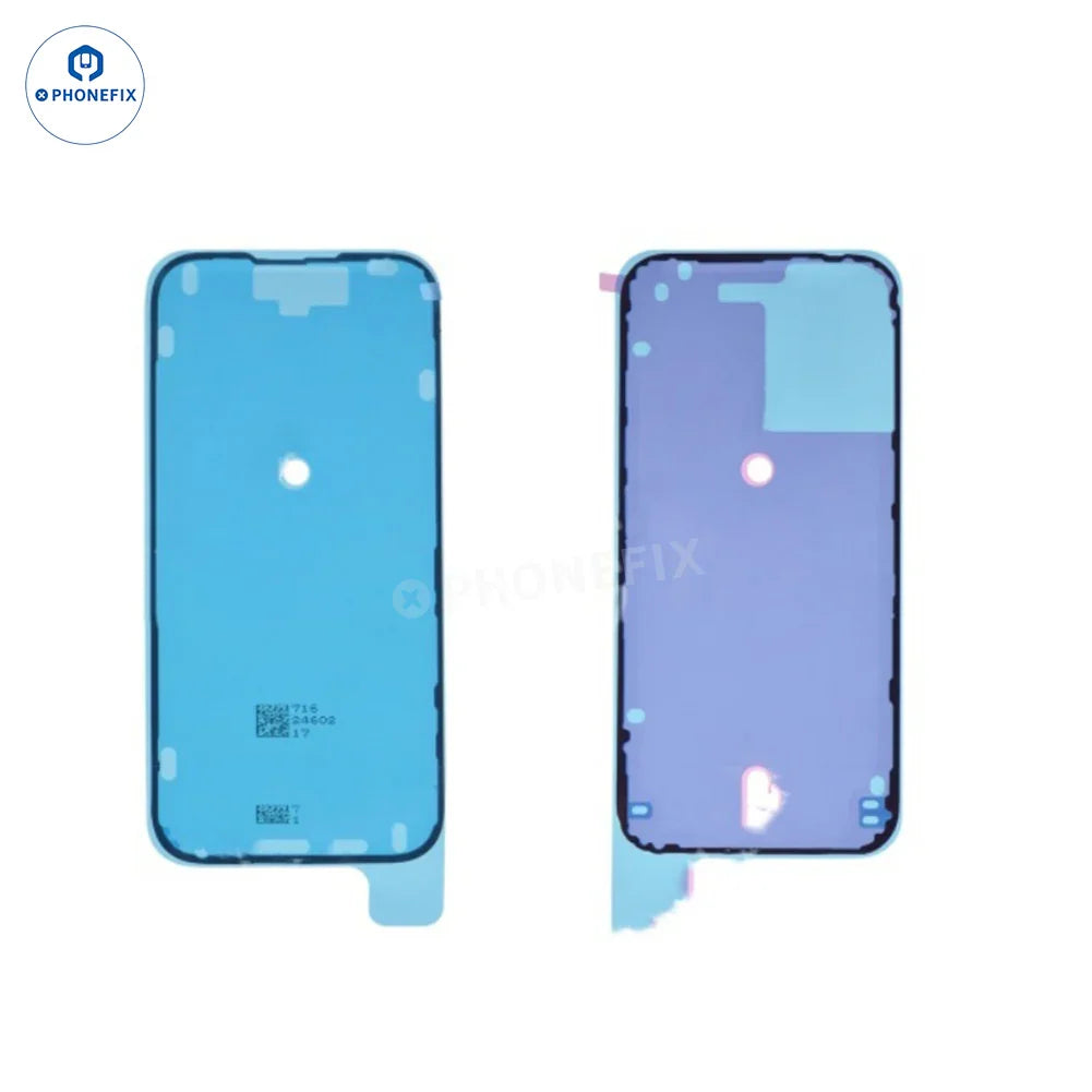 PHONEFIX waterproof sealing adhesive sticker for iPhone 15-16 Pro Max screen, designed to protect and secure the display.