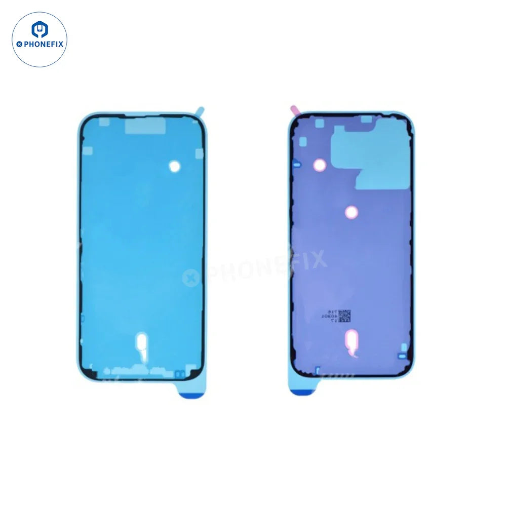 PhoneFIX waterproof sealing sticker for iPhone 15-16 Pro Max screen, adhesive accessory to protect your device.