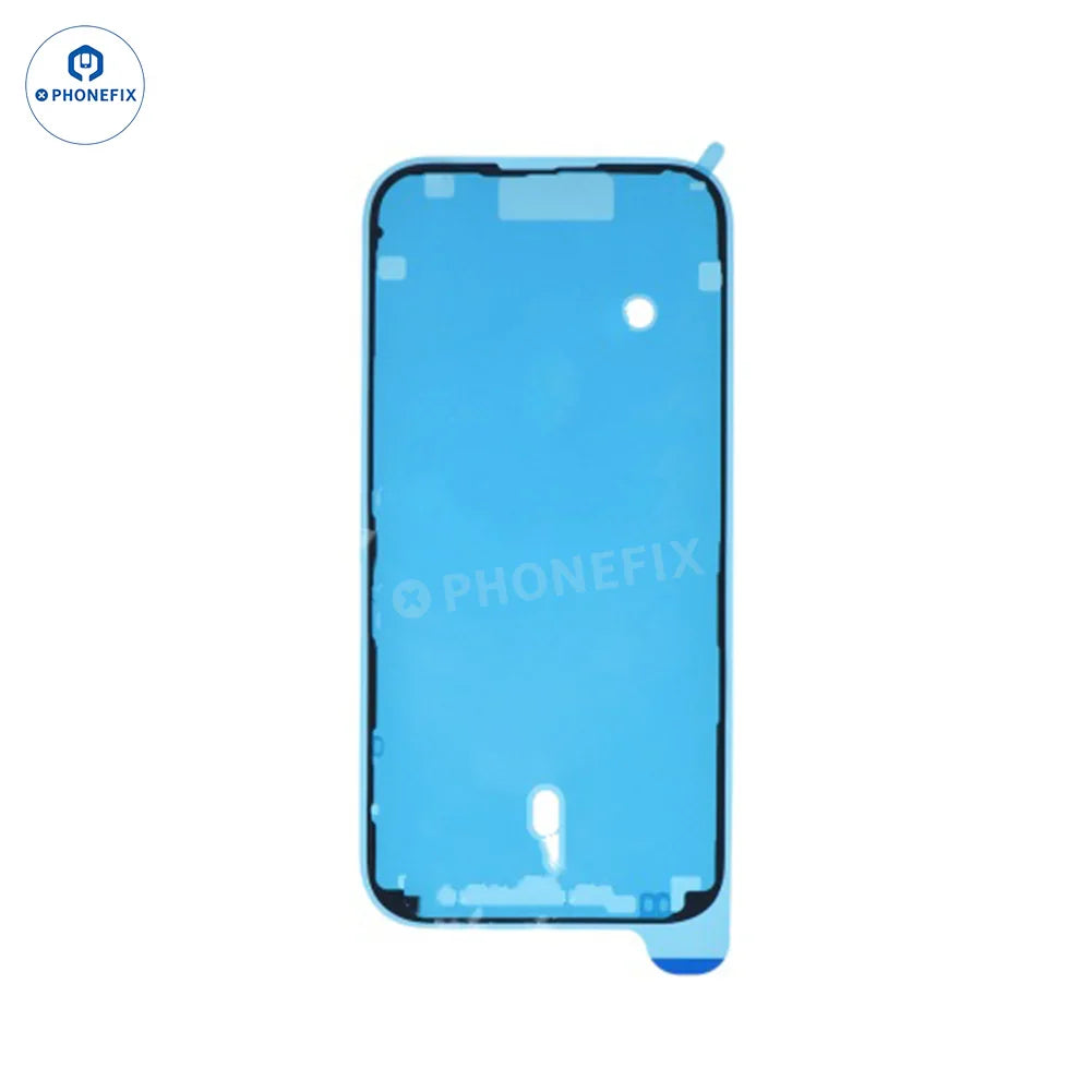 Waterproof sealing adhesive sticker for iPhone 15-16 Pro Max screen, PHONEFIX accessory for waterproof protection.