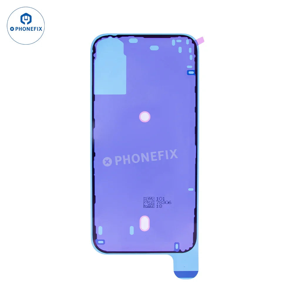 iPhone 15-16 Pro Max waterproof screen sealing adhesive sticker from PHONEFIX, designed for waterproof protection and secure sealing.