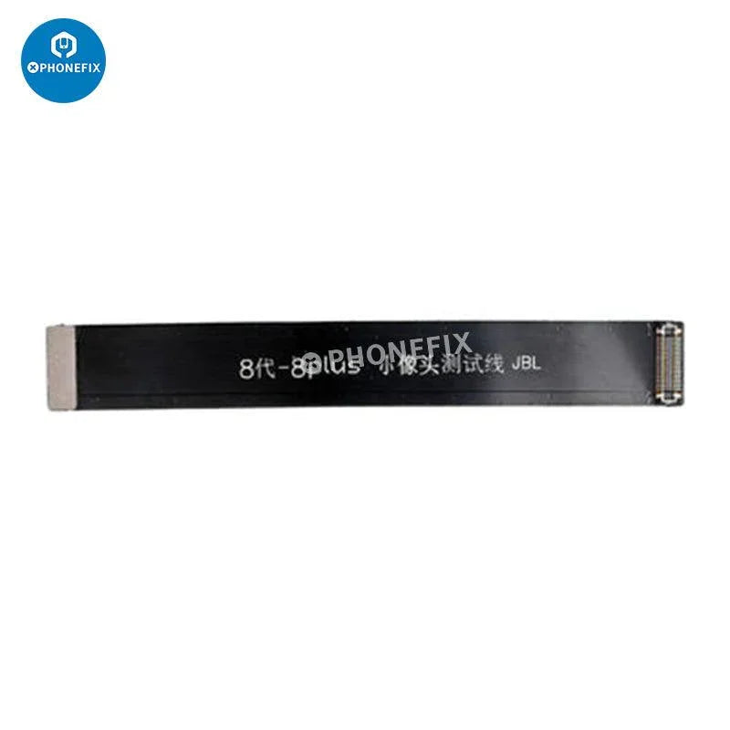 PhoneFix iPhone front camera sensor test flex cable ribbon for iPhone 6 to 11 Pro Max, replacement accessory for camera repair.