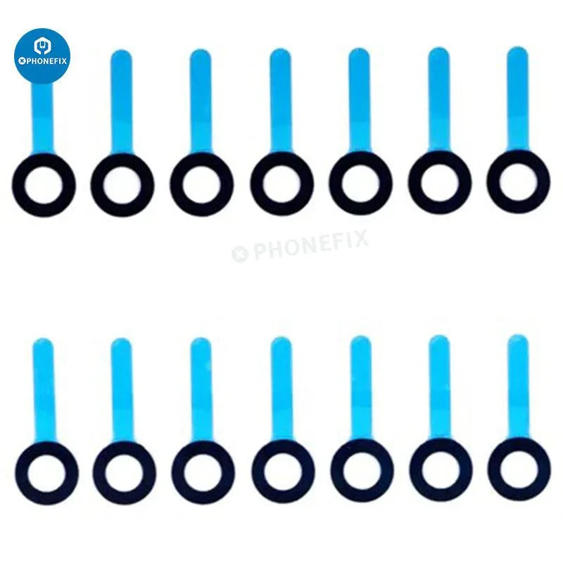 PHONEFIX front camera foam pads replacement for iPhone 6 to 11 Pro Max, showing the foam pads and camera connector.