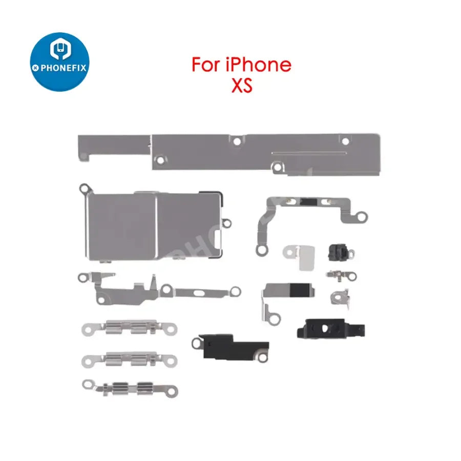 Petit support de protection en métal ferreux pour les composants internes des iPhone 6 à 13 Pro Max, conçu par PHONEFIX pour les accessoires de réparation de téléphones.
