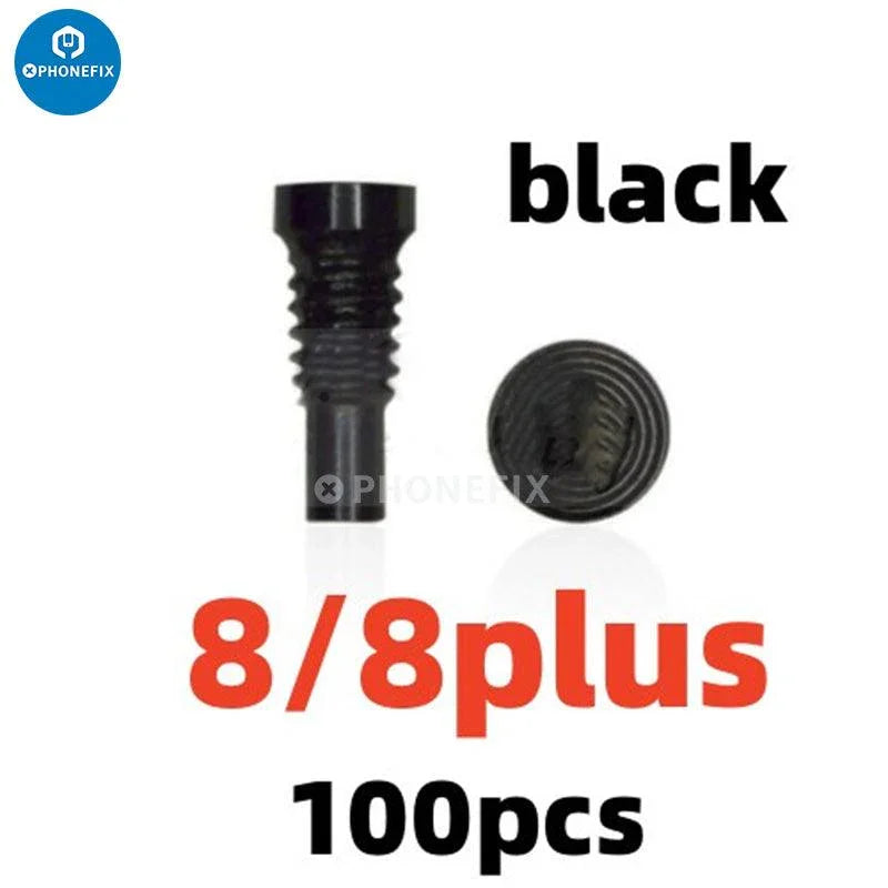 iPhone bottom pentalobe screws replacement parts by PHONEFIX, small repair screws for iPhone device repair.