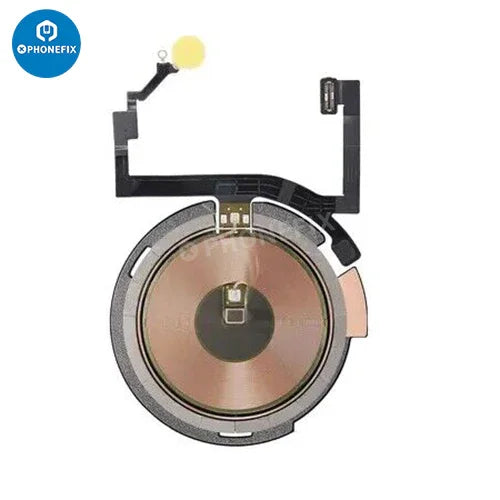 Wireless NFC charging flex assembly for iPhone X to iPhone 15 Pro Max, compatible with PHONEFIX iPhone accessories.