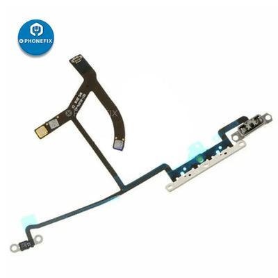 Câble flexible de remplacement pour bouton de volume des iPhone 8 à 15 Pro Max, compatible avec les accessoires PHONEFIX pour iPhone.