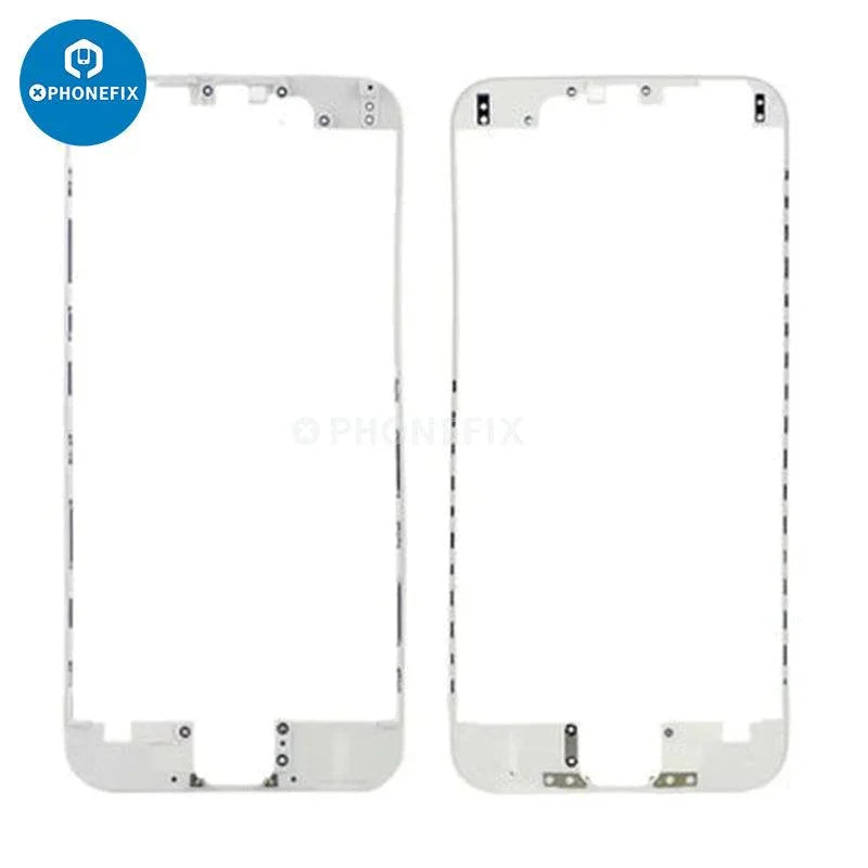 Front screen bezel frame for iPhone 8 to 14 Pro Max, PHONEFIX iPhone accessory, showing the bezel's shape and finish.