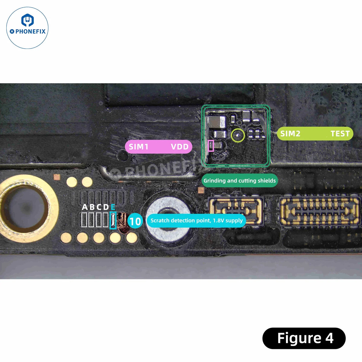 PhoneFix WYLIE iPhone 16 Pro Max eSIM to Dual SIM kit with card tray, accessory for iPhone 16 Pro Max.