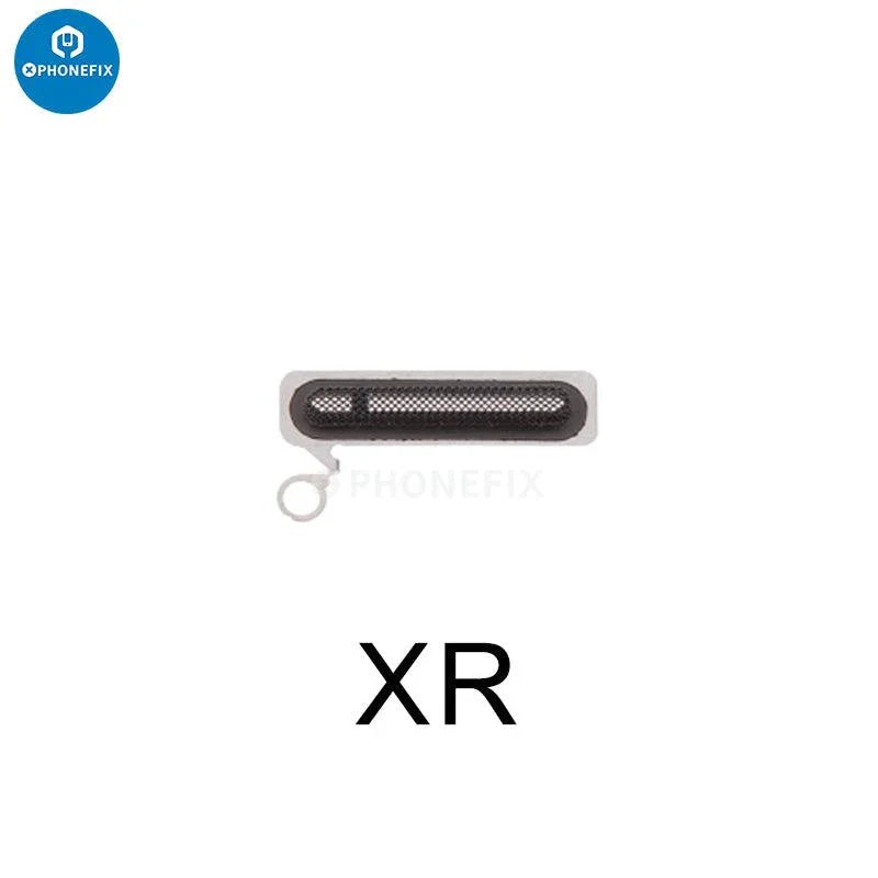 Grille de haut-parleur d'écouteur avec support pour iPhone X-14 Pro Max, accessoire PHONEFIX pour la réparation et le remplacement de téléphones.
