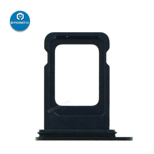 Dual SIM card tray holder for iPhone X to 14 series, replacement phone accessory by PHONEFIX, compatible with China phones.