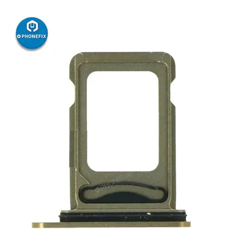 PhoneFIX single SIM card tray holder for iPhone X to iPhone 14 Pro Max, replacement accessory for SIM card slot.