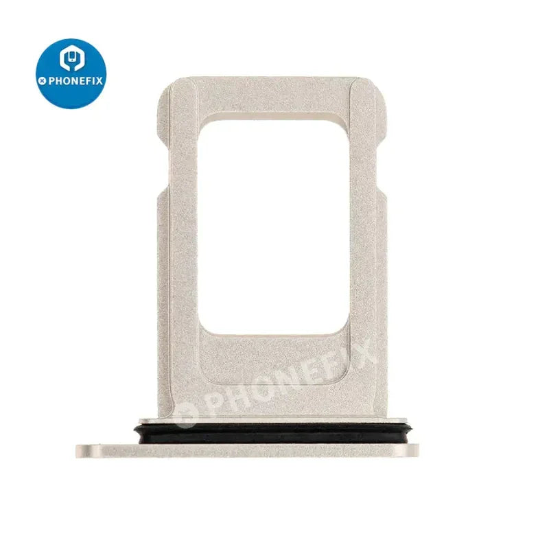 Single SIM card tray holder for iPhone X to iPhone 14 Pro Max, replacement phone accessory by PHONEFIX.