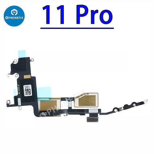 PHONEFIX iPhone X-14 Pro Max WiFi antenna flex cable replacement, showing the flexible cable and connector for easy installation.