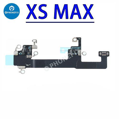 PhoneFix WiFi antenna flex cable replacement for iPhone X to iPhone 14 Pro Max, showing the flexible cable part for repair.