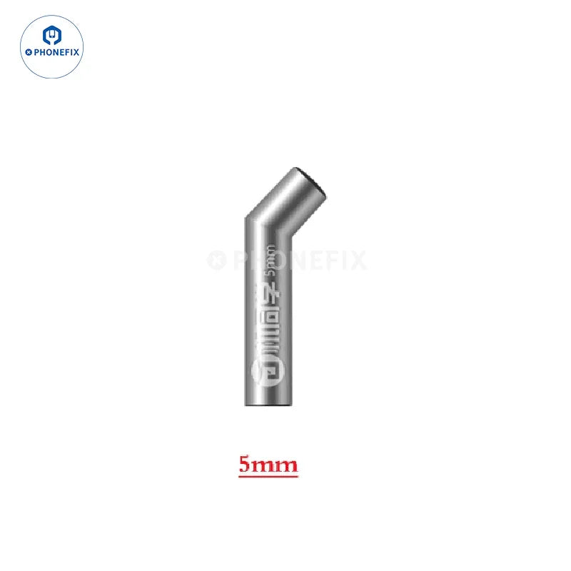 Phonefix air gun nozzles in 3mm to 12mm sizes for QUICK 861DW soldering station, designed for precise hot air applications.
