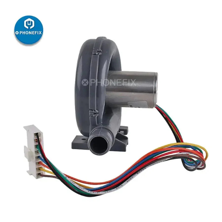 Quick 861DW hot air gun accessories, including iron tips and nozzles, for original replacement and repair by PHONEFIX.