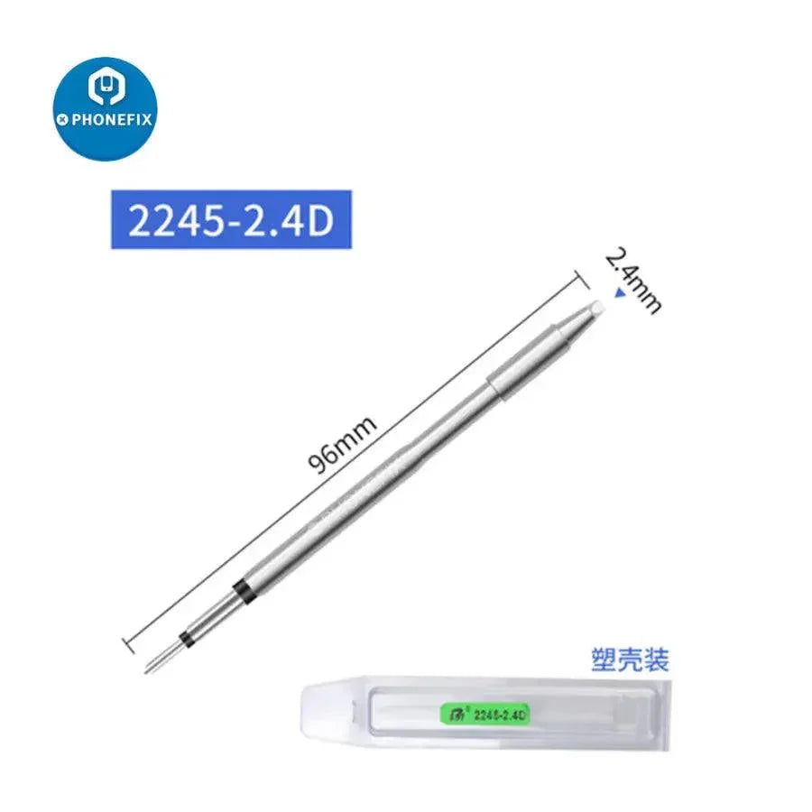 JBC C245 replacement soldering iron tip compatible with JBC T245 handle, shown on a white background for electronics repair.
