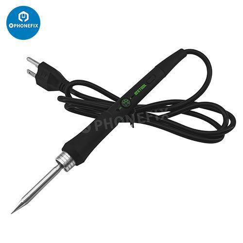 Poignée de fer à souder Phonefix Precision AE680 pour la réparation de soudure de circuits imprimés, dotée d'une conception ergonomique pour le soudage électronique.