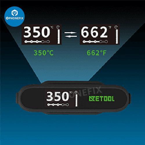 Poignée de fer à souder PHONEFIX Precision AE680 pour la réparation et le soudage de circuits imprimés, utilisée pour le soudage et la réparation de composants électroniques.
