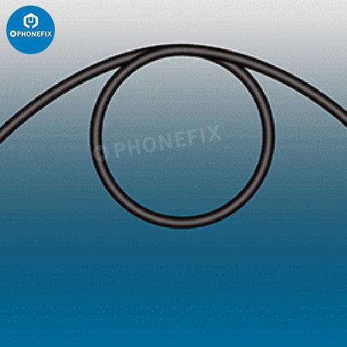 Poignée de fer à souder Phonefix Precision AE680 pour la réparation de soudure de circuits imprimés, utilisée avec des pointes et des buses de fer pour le soudage électronique.