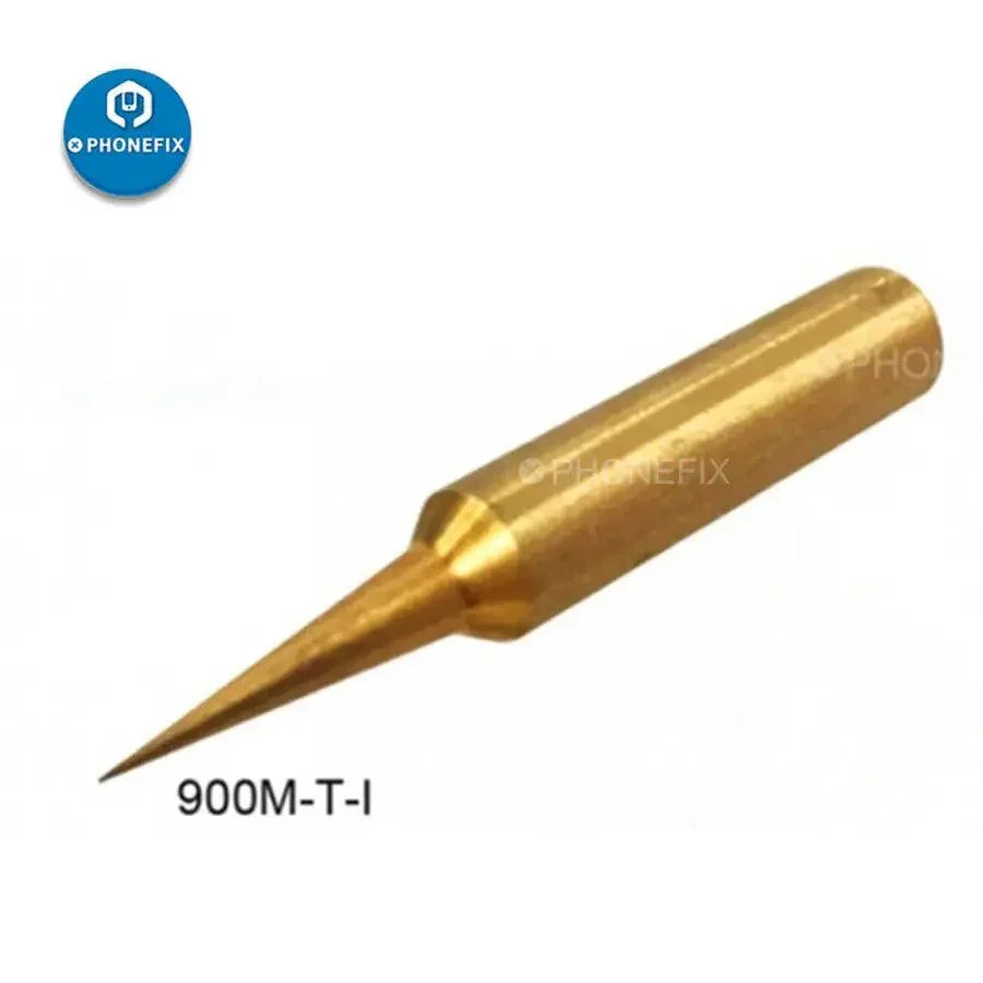 PhoneFix Superfine 900M-T jumper wire soldering iron tip for fingerprint repair, precision tip for electronic soldering.